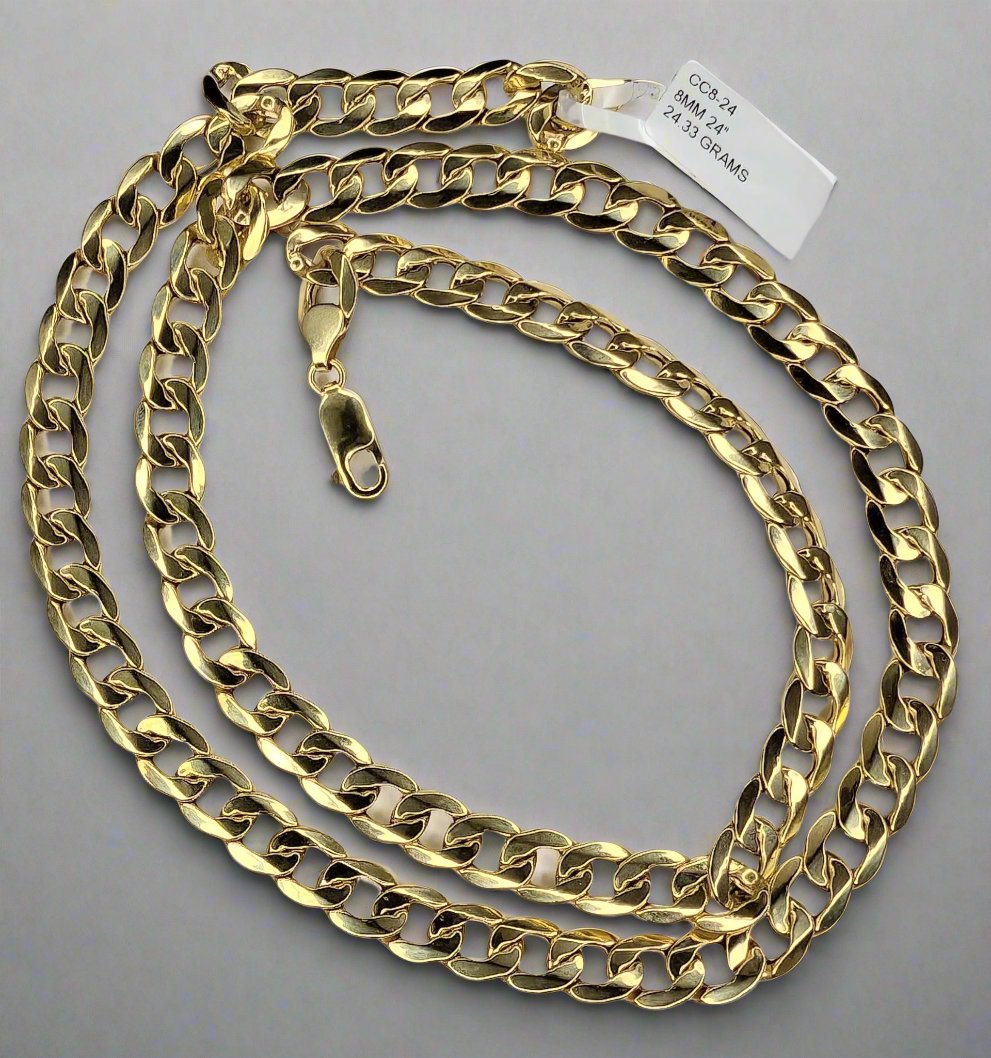 10K Lightweight Miami Cuban Chain - Fabeau & Co.