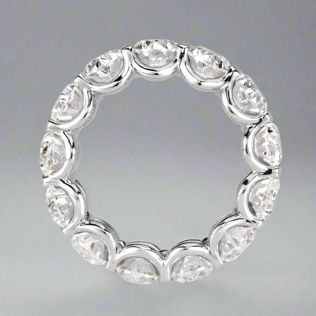 Round Diamond Eternity Band - Fabeau & Co.