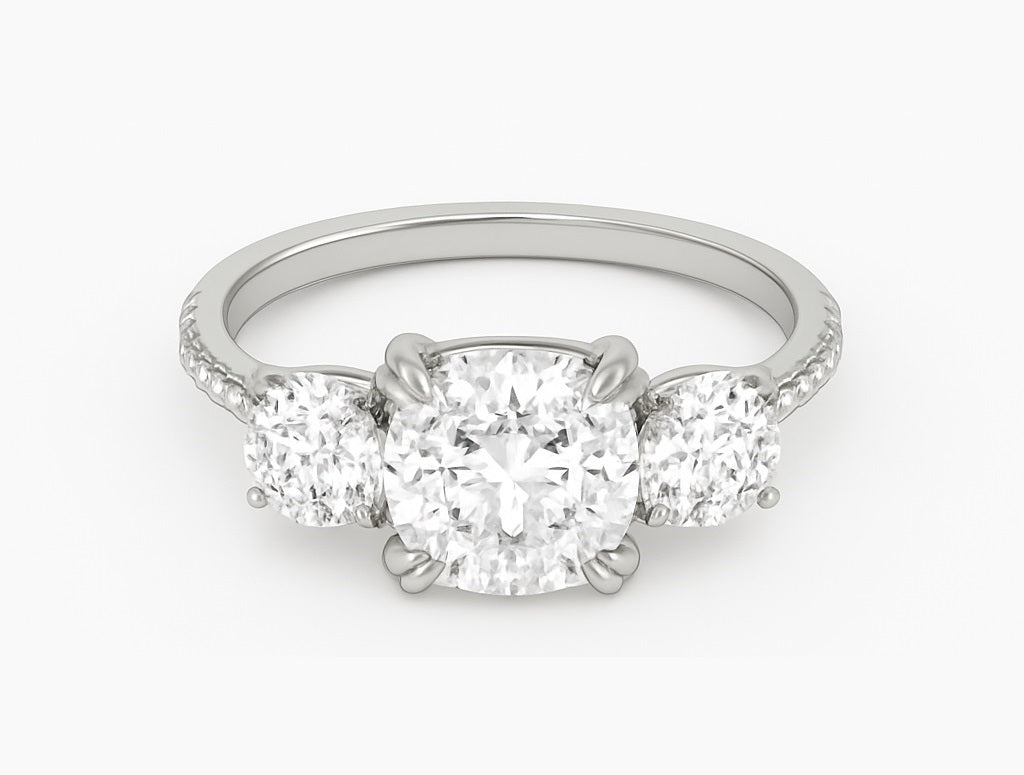 Complete Engagement Rings - H - VS1