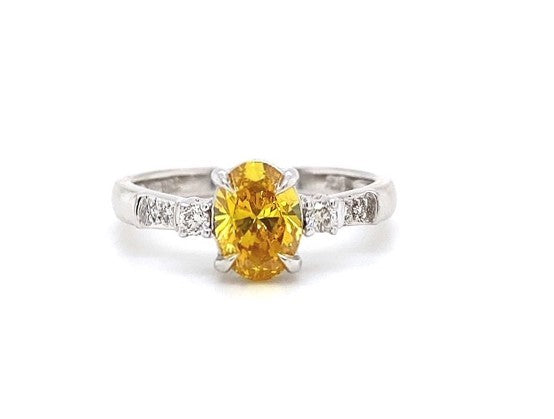 Complete Engagement Rings - Yellow - VS2