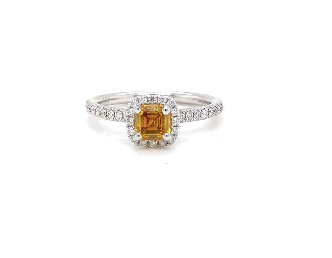 Complete Engagement Rings - Yellow - VVS2