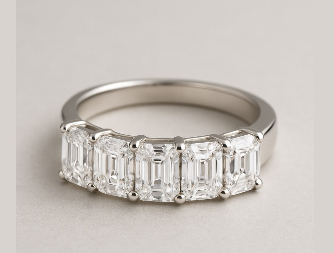 Rings- Anniversary Bands - D - VVS2 - Fabeau & Co.