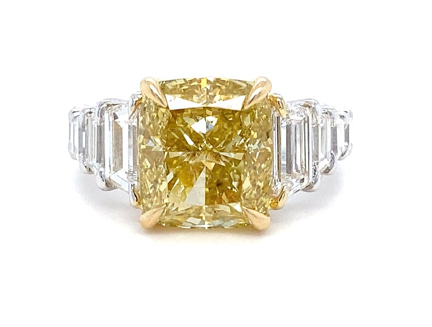 Complete Engagement Rings - Yellow - VS1