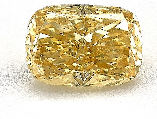 Cushion Cut - Yellow - VS1