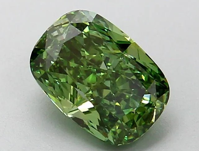 Cushion Cut - Green - VS1