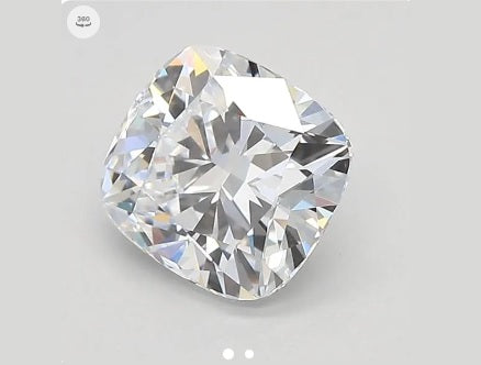 Cushion Cut - E - VS1