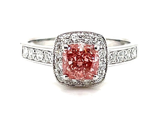 Complete Engagement Rings - Pink - VS1