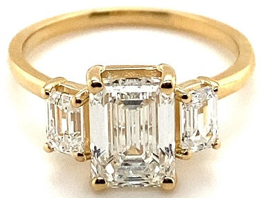 Complete Engagement Rings - F - SI1