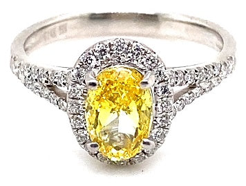 Complete Engagement Rings - Yellow - VS2