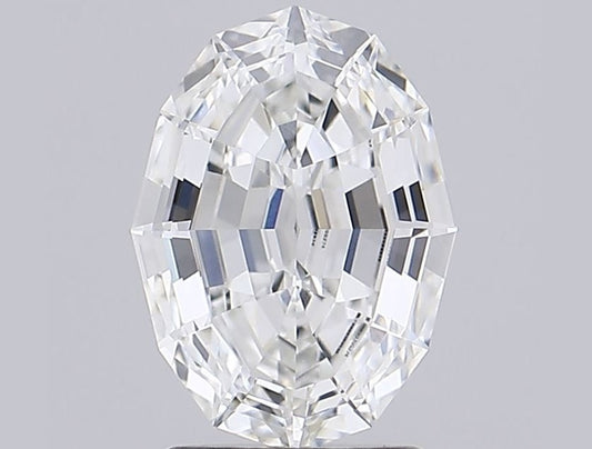 Oval-Polygon Step Cut - F - VVS2