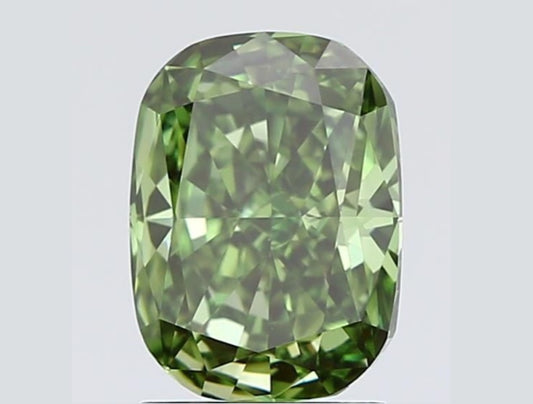 Cushion Cut - Green - VS1