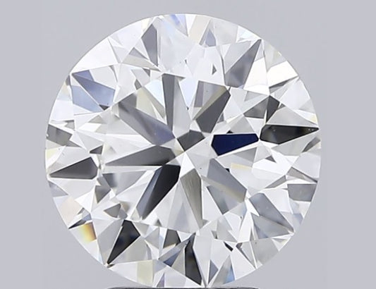 3.20ct Lab Created Round Diamond