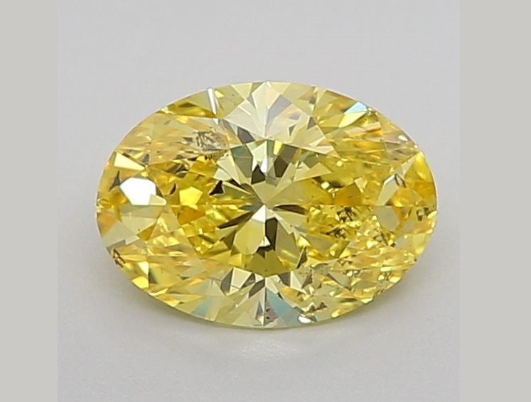 Oval - Yellow - SI1