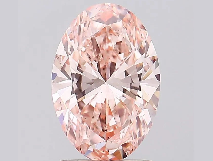 Oval - Pink - SI1