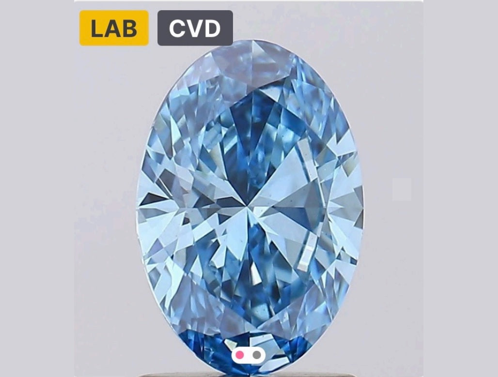 Oval - Blue - VS1