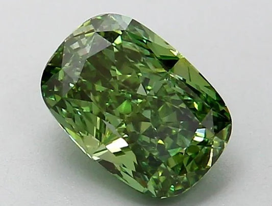 Cushion Cut - Green - VS1