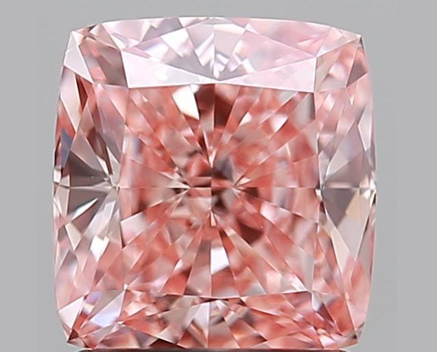 Cushion Cut - Pink - VVS2