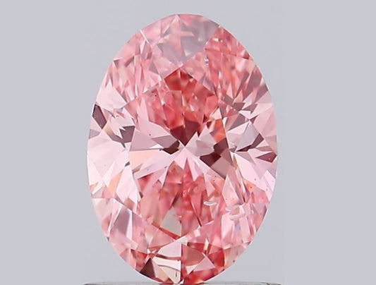 Oval - Pink - SI1